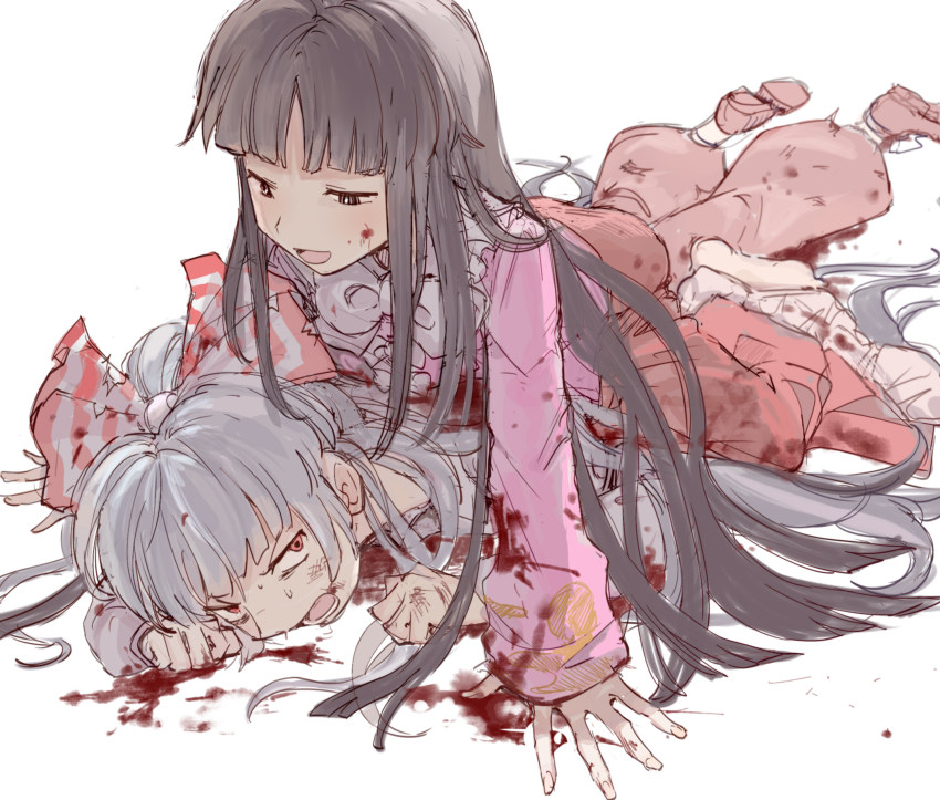 Fujiwara No Mokou (Touhou) Rule 34 Image