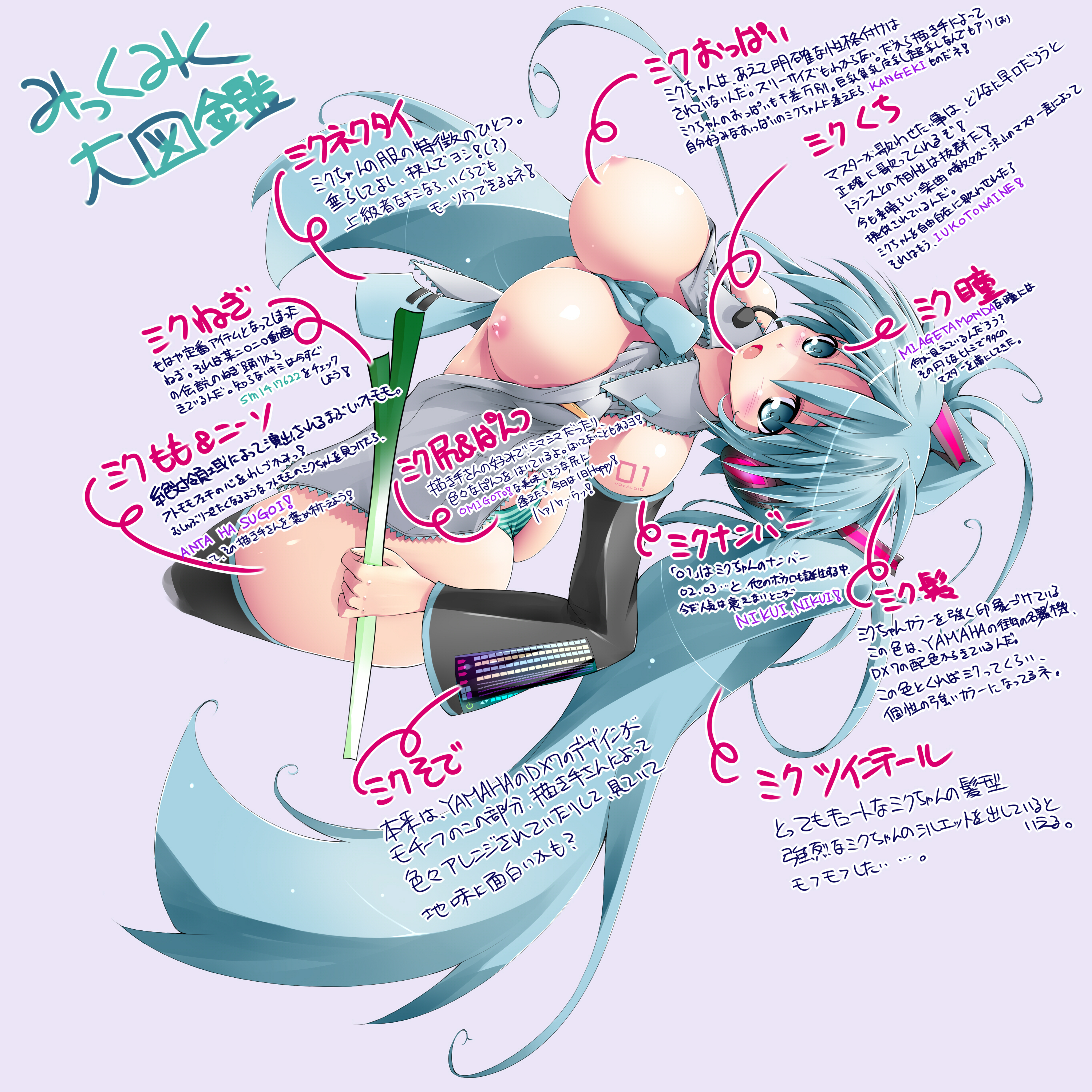 Hatsune Miku (Vocaloid) Rule 34 Image