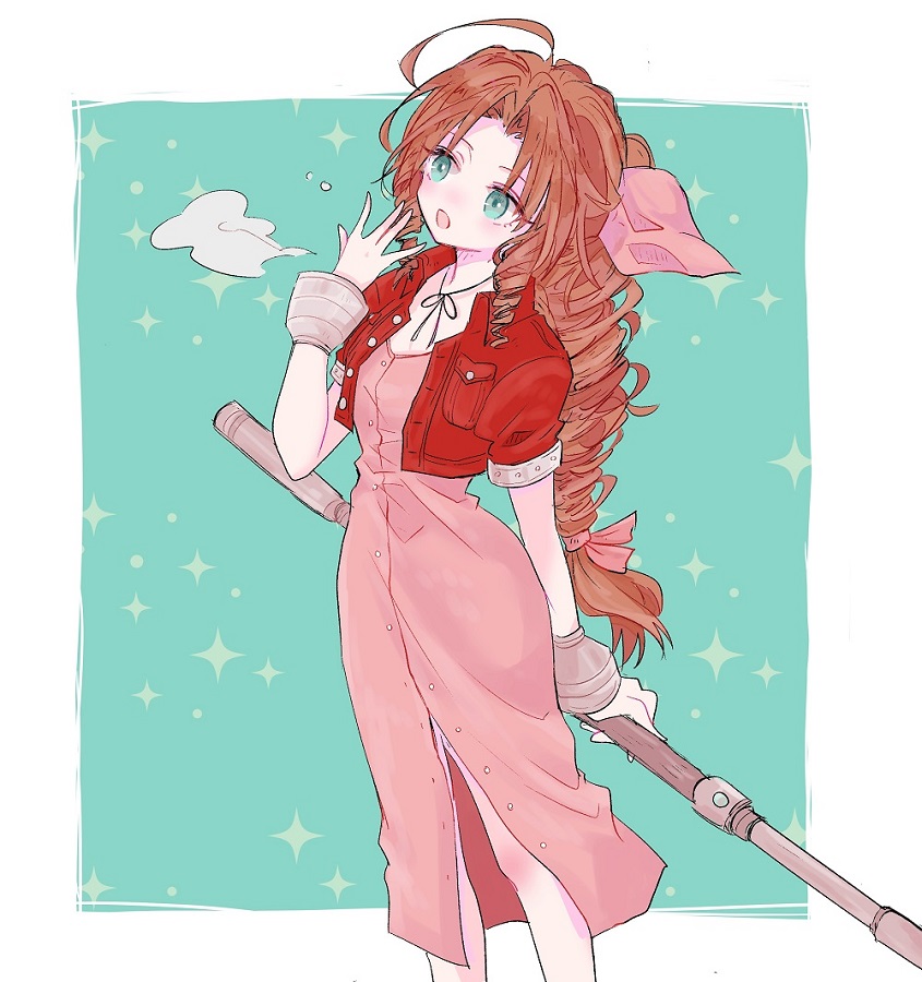 Aerith Gainsborough (Final Fantasy) Rule 34 Image