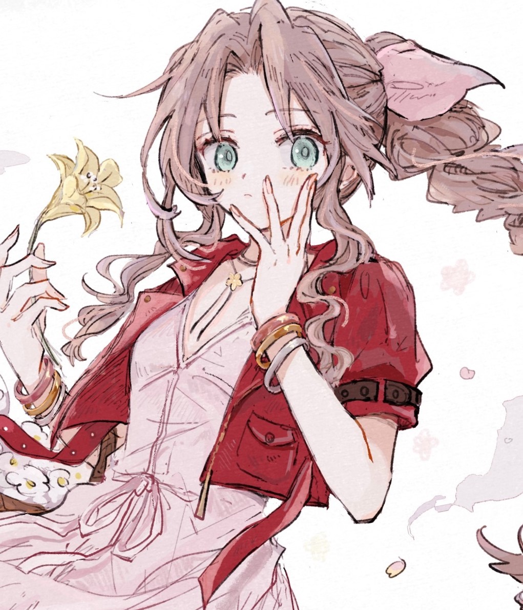 Aerith Gainsborough (Final Fantasy) Rule 34 Image