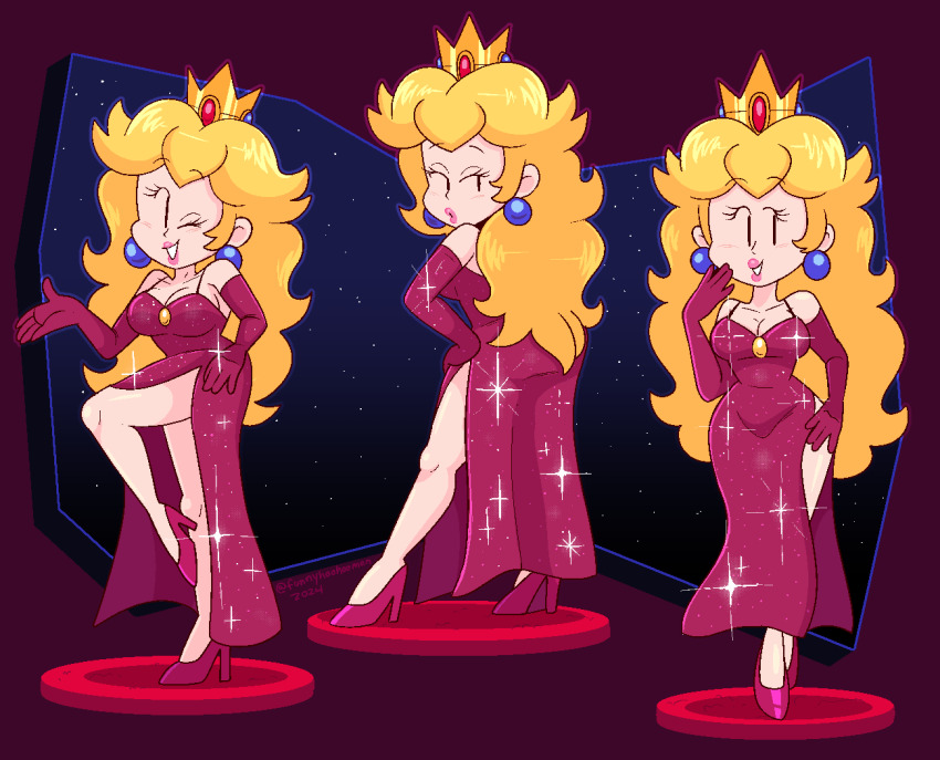 Princess Peach (Mario (Series)) Rule 34 Image
