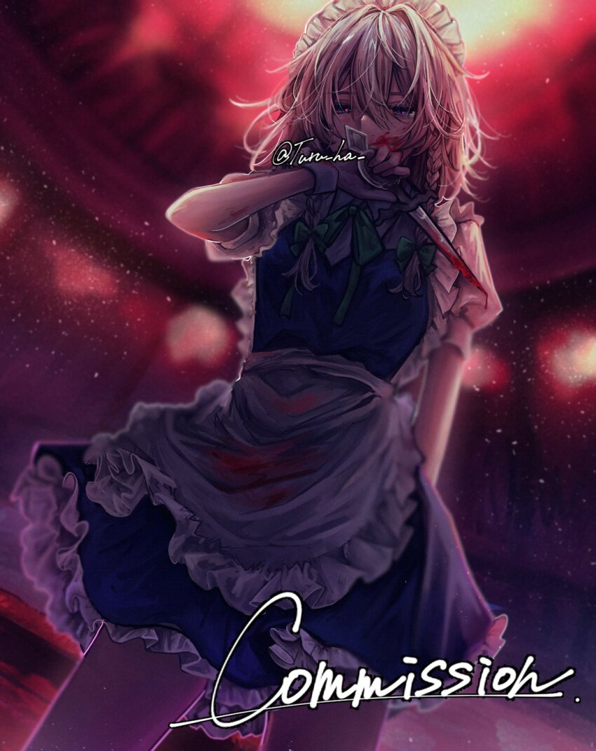 Izayoi Sakuya (Touhou) Rule 34 Image