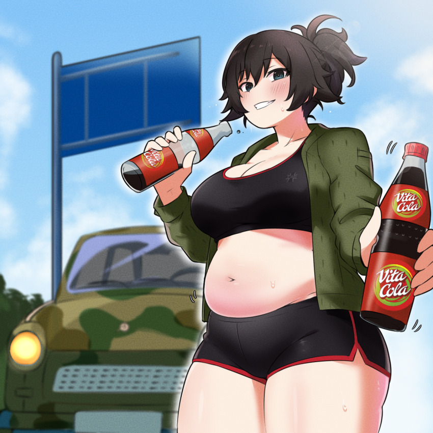 Hida Ema (Girls Und Panzer) Rule 34 Image