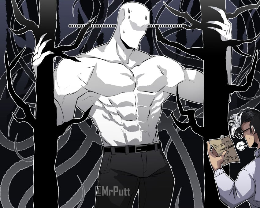 Slenderman (Creepypasta) Rule 34 Image