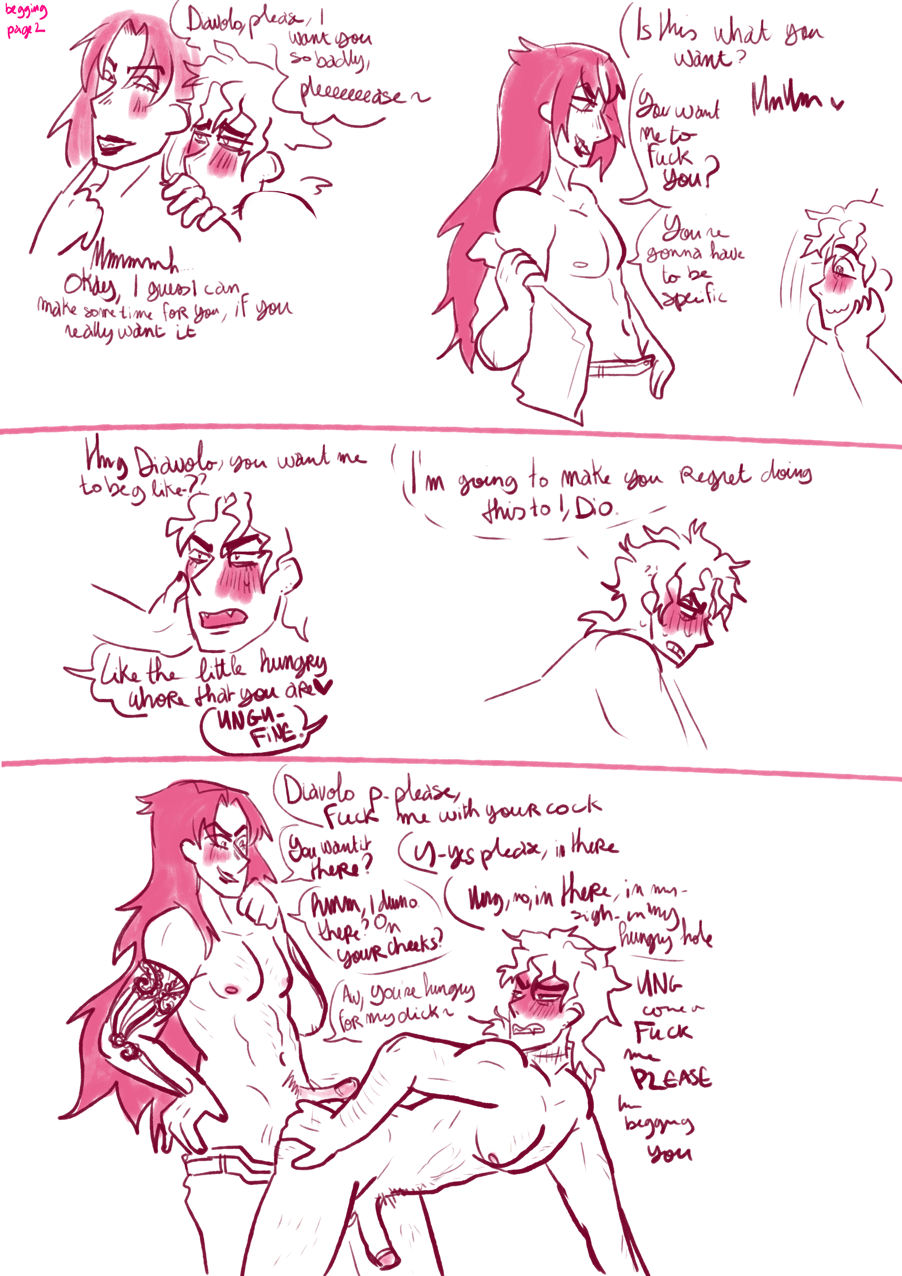 Diavolo (Jojo'S Bizarre Adventure) Rule 34 Image