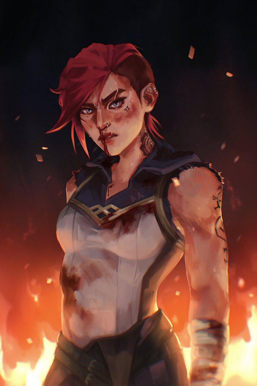 Arcane Vi (Arcane: League Of Legends) Rule 34 Image