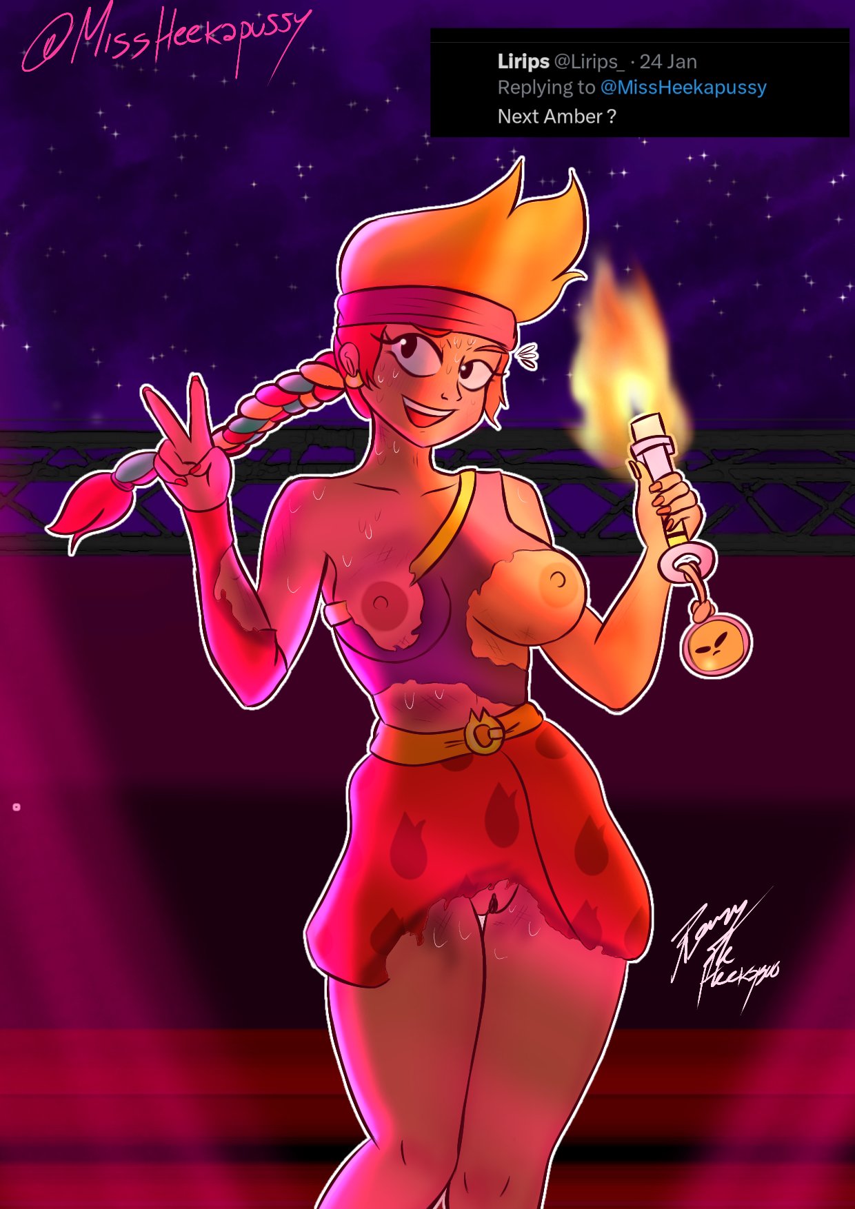 Amber (Brawl Stars) Rule 34 Image