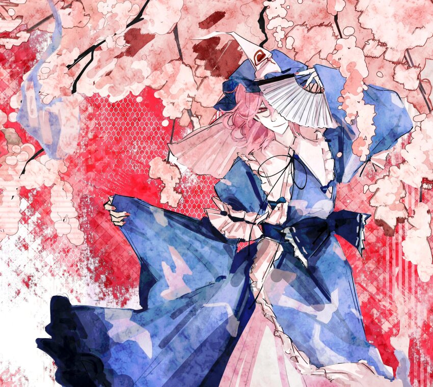 Saigyouji Yuyuko (Touhou) Rule 34 Image