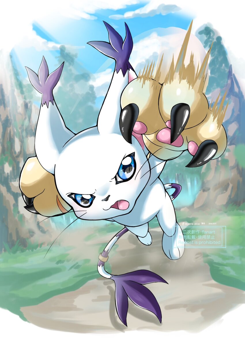 Tailmon (Digimon) Rule 34 Image