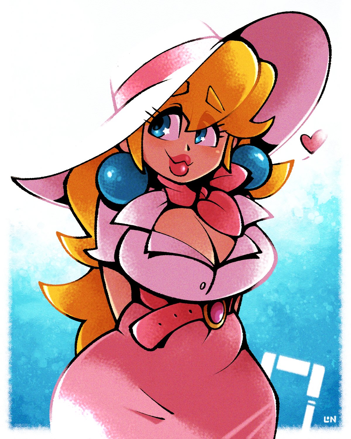 Princess Peach (Mario (Series)) Rule 34 Image