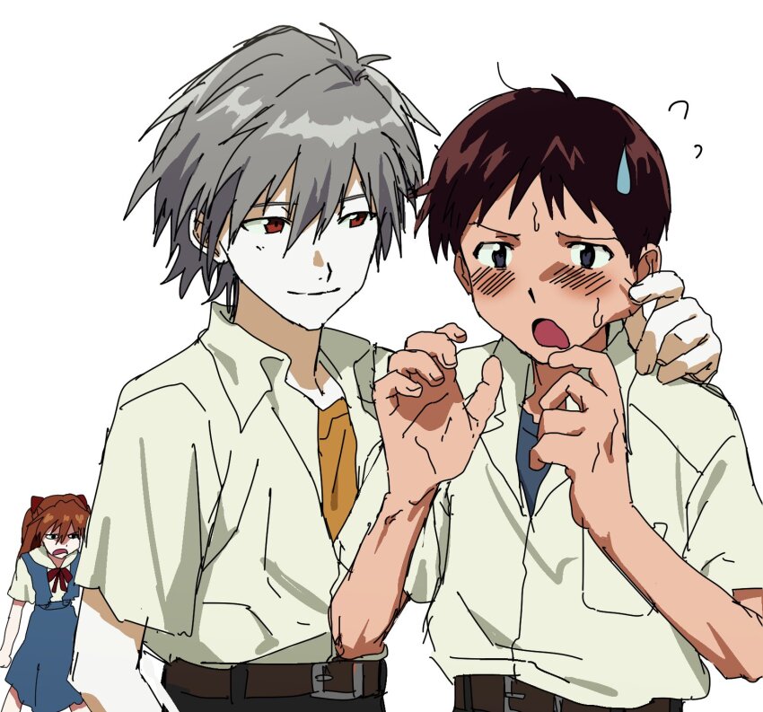 Ikari Shinji (Nagisa Kaworu) Rule 34 Image