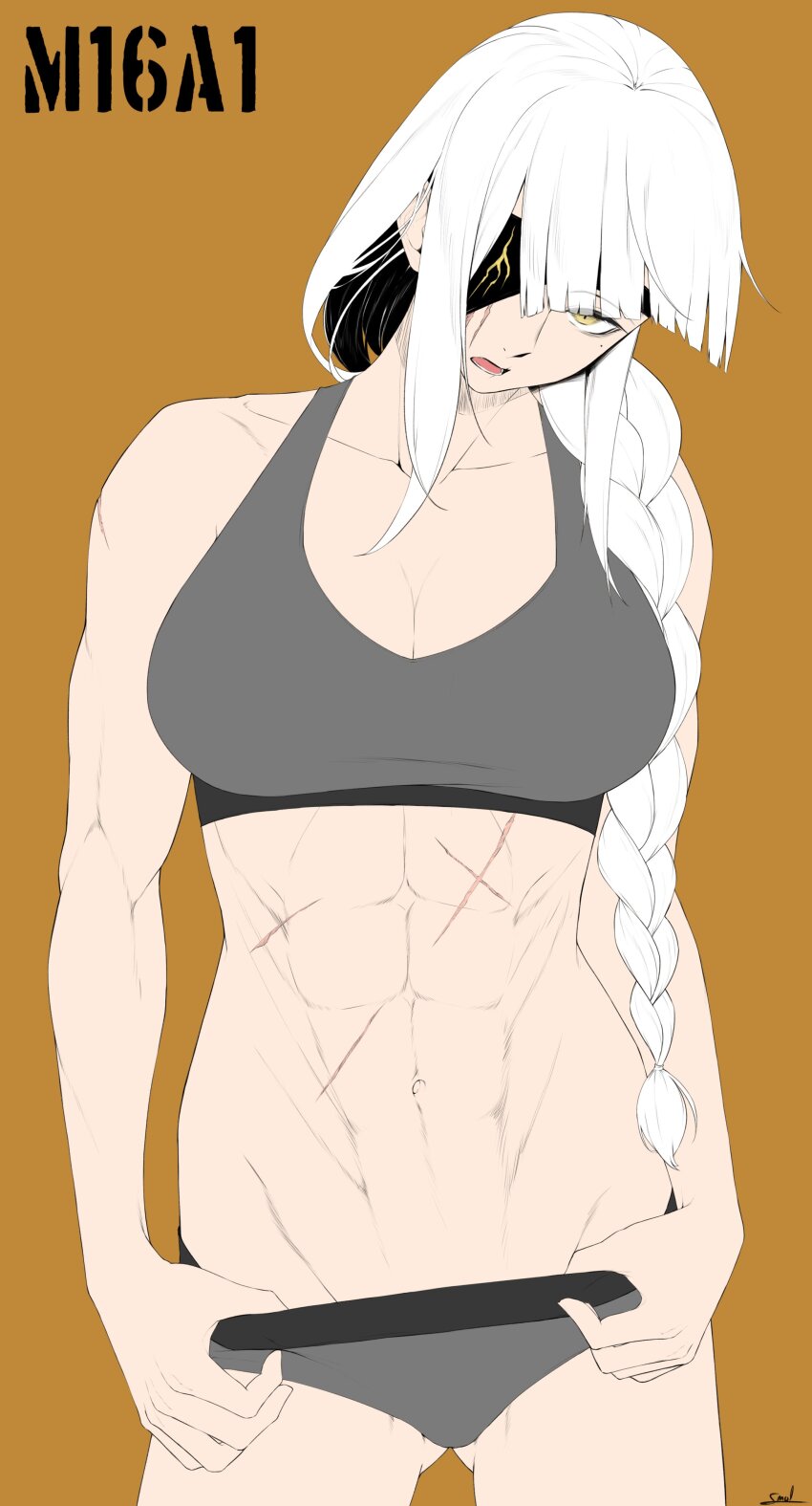 M16a1 (Boss) (Girls' Frontline) Rule 34 Image