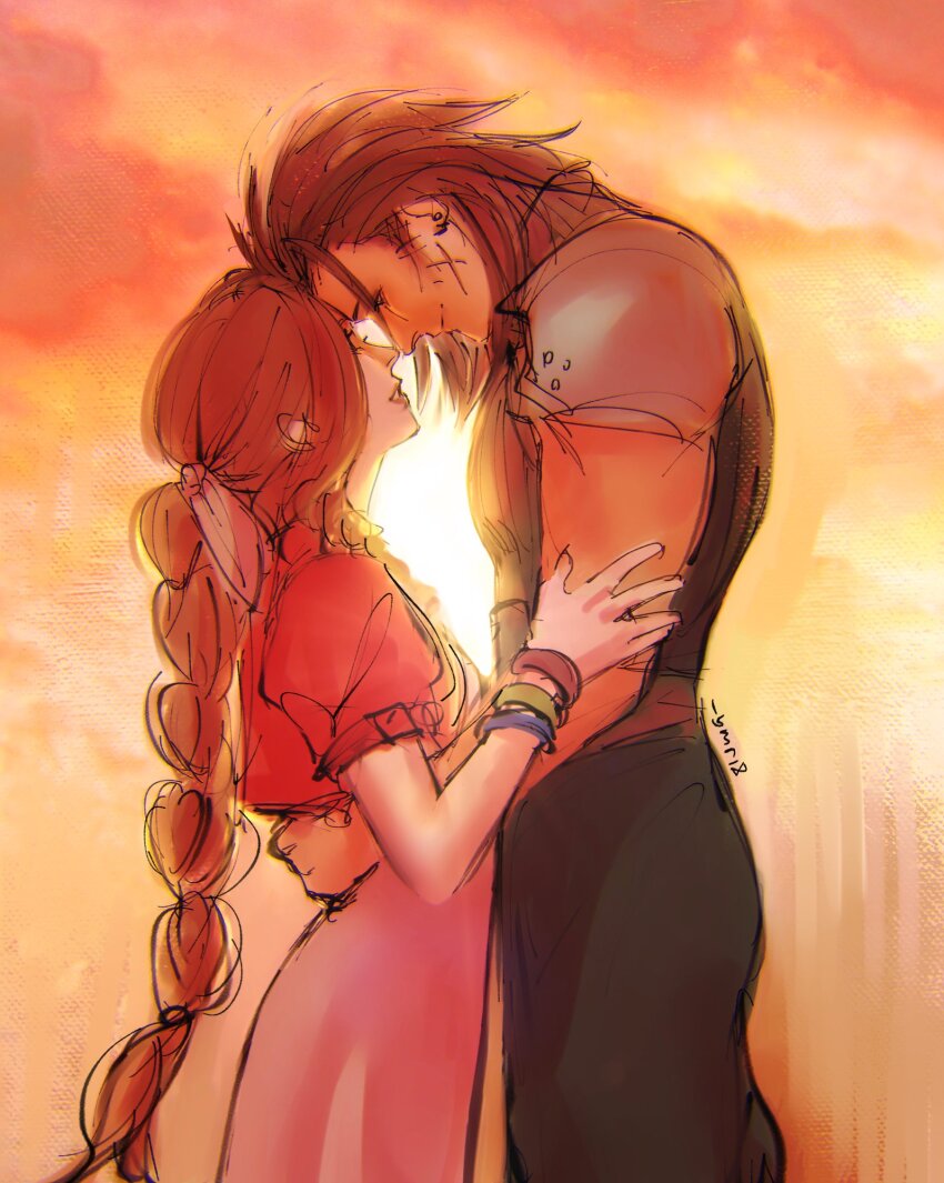 Aerith Gainsborough (Final Fantasy) Rule 34 Image