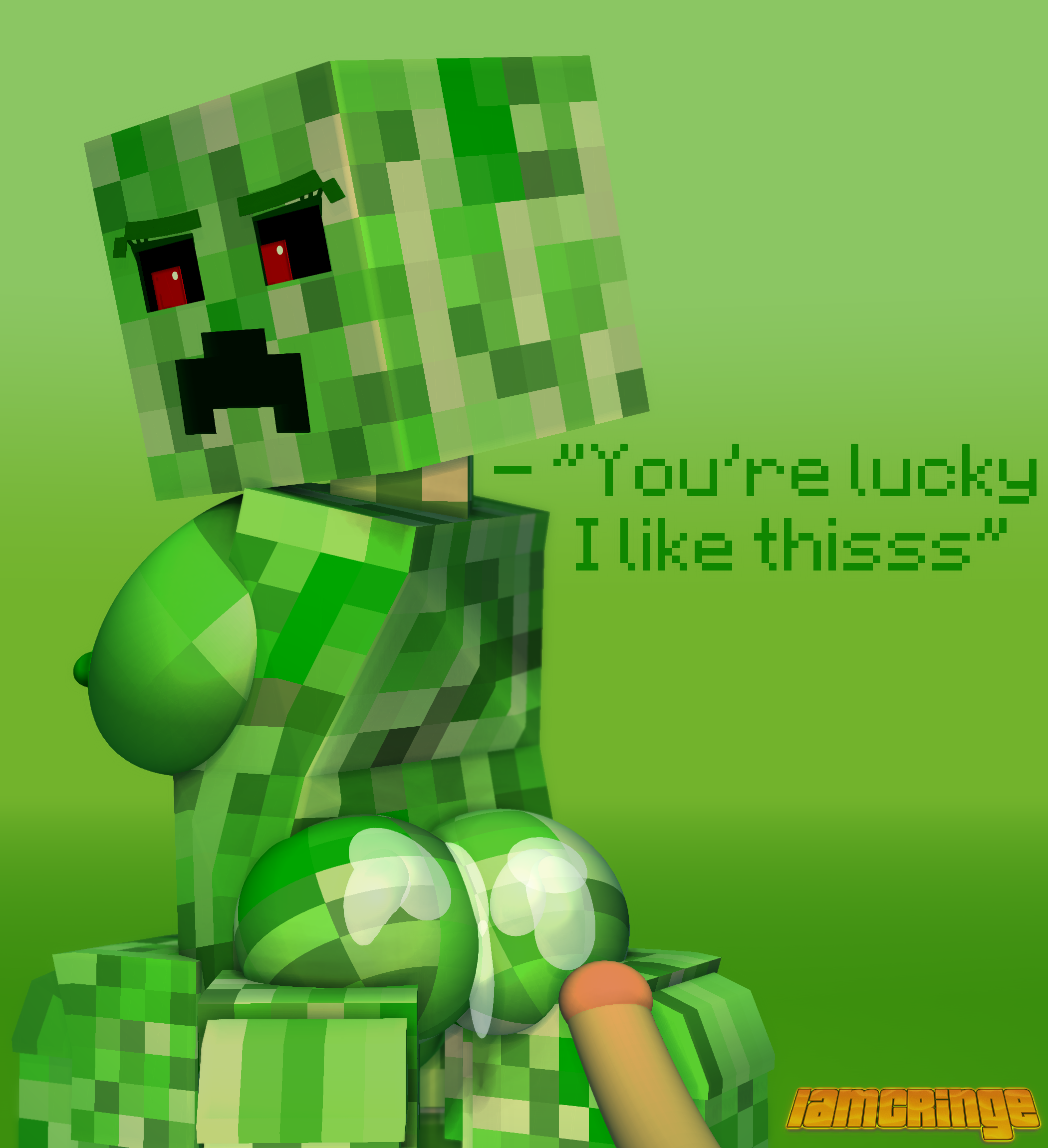 Creeper (Minecraft) Rule 34 Image