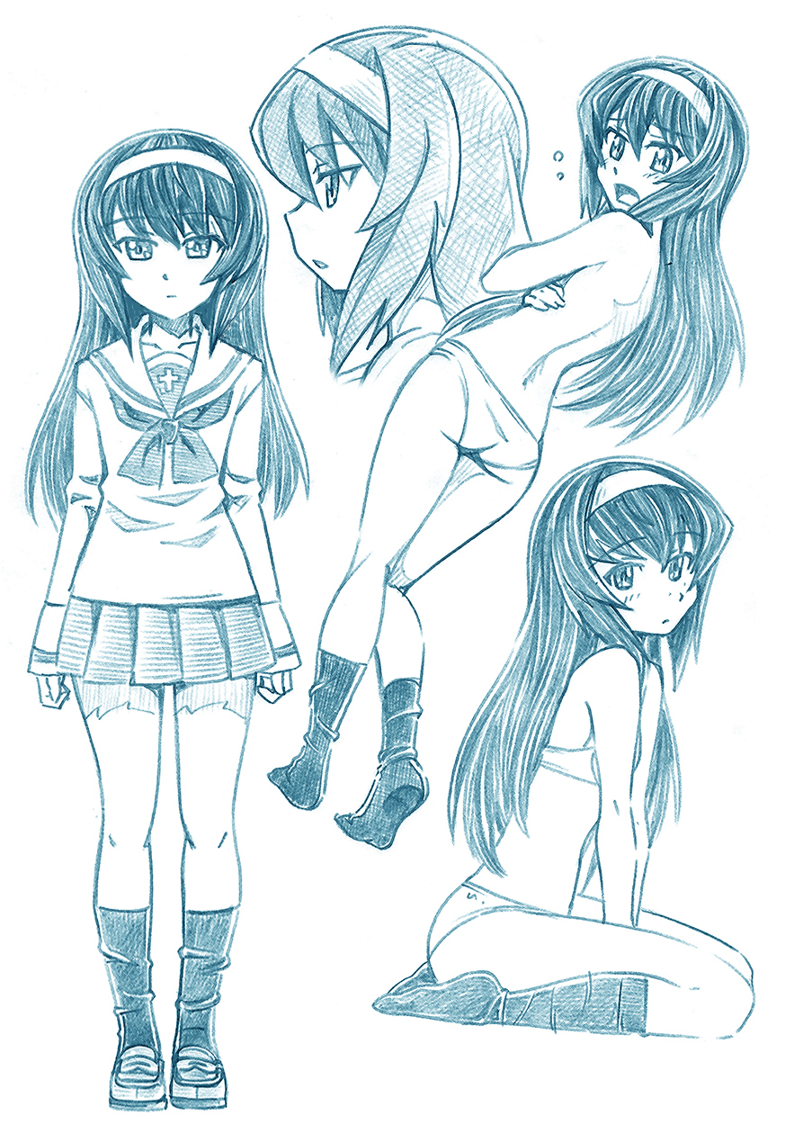 Reizei Mako (Girls Und Panzer) Rule 34 Image