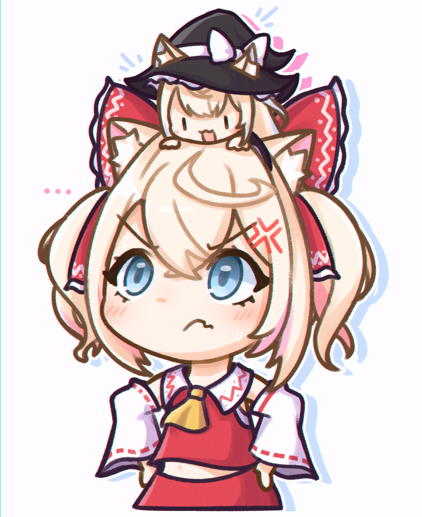 Fuwawa Abyssgard (Hakurei Reimu (Cosplay)) Rule 34 Image