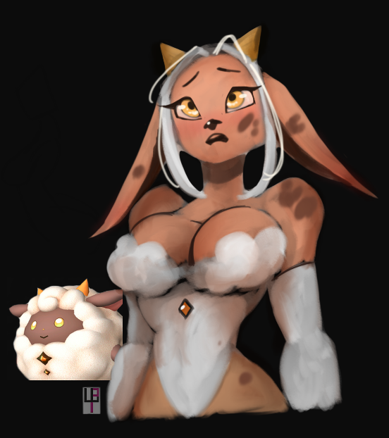 Lamball (Palworld) Rule 34 Image