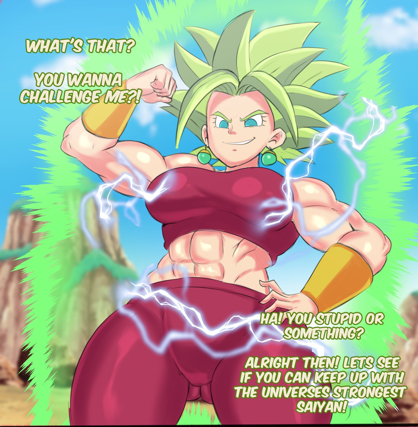 Kefla (Dragon Ball) Rule 34 Image