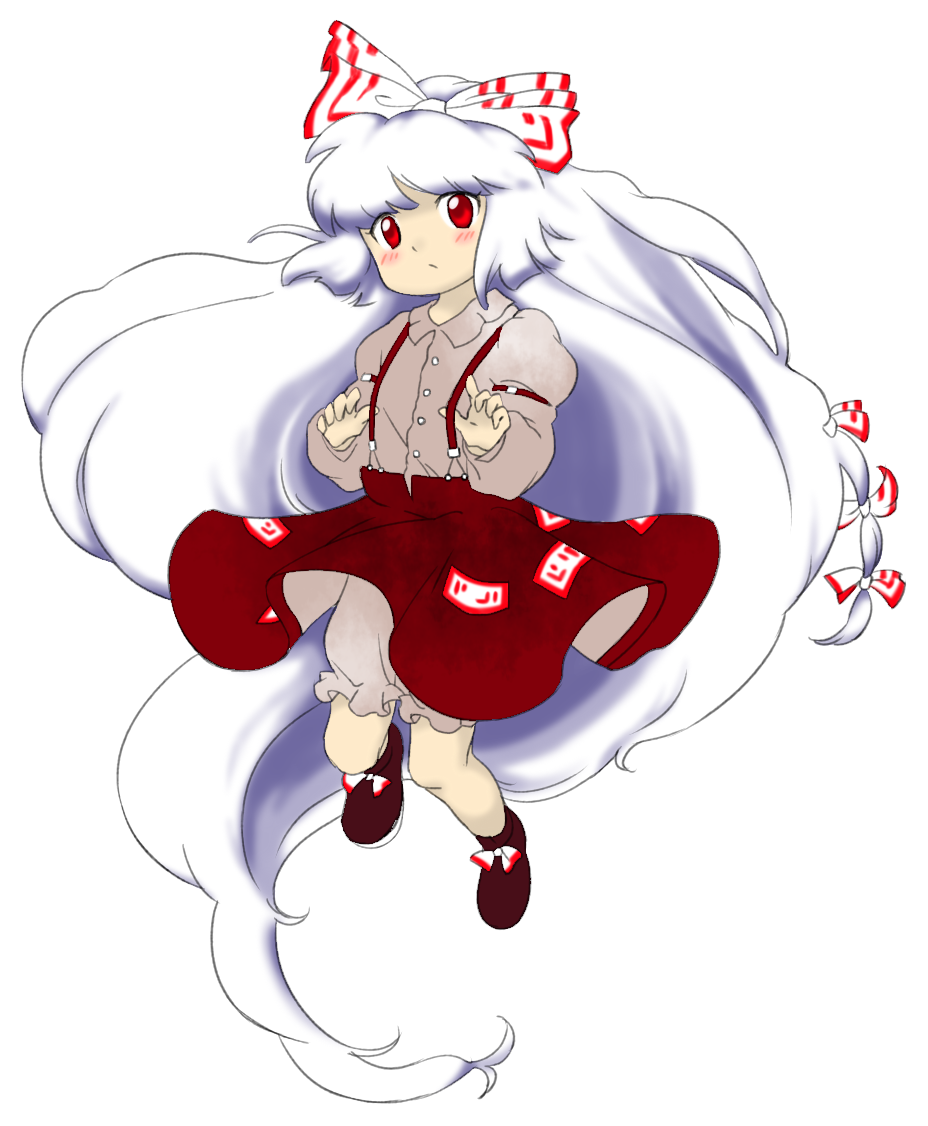 Fujiwara No Mokou (Touhou) Rule 34 Image