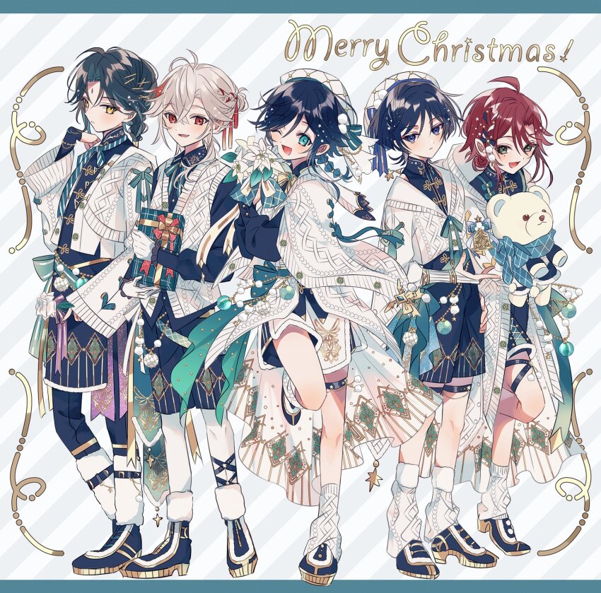 Kaedehara Kazuha (Christmas) Rule 34 Image