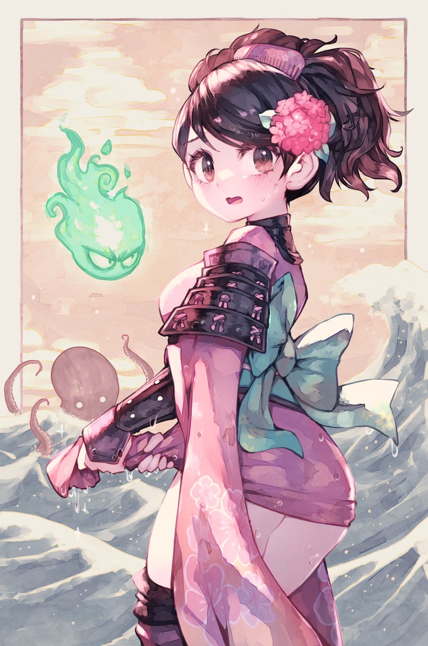 Momohime (Oboro Muramasa) Rule 34 Image