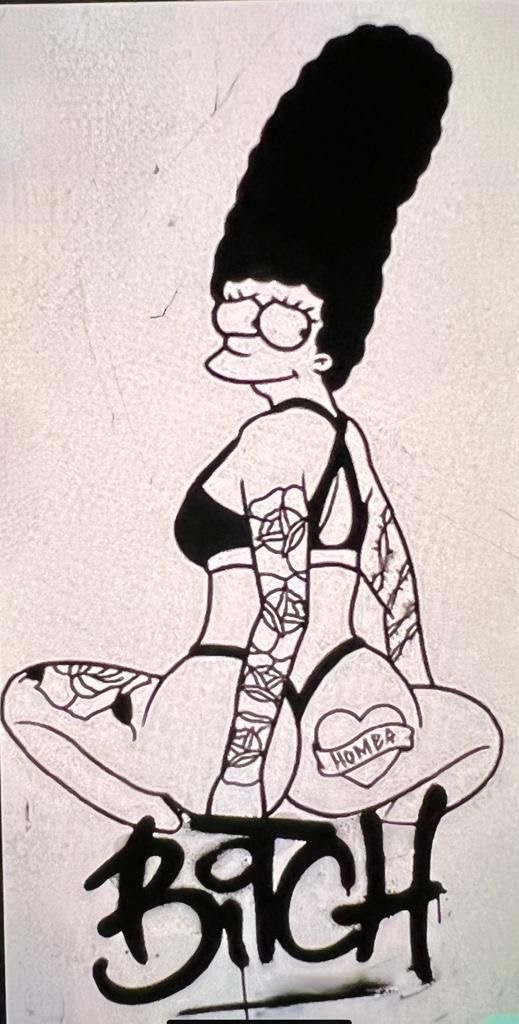 Marge Simpson (20th Century Fox) Rule 34 Image