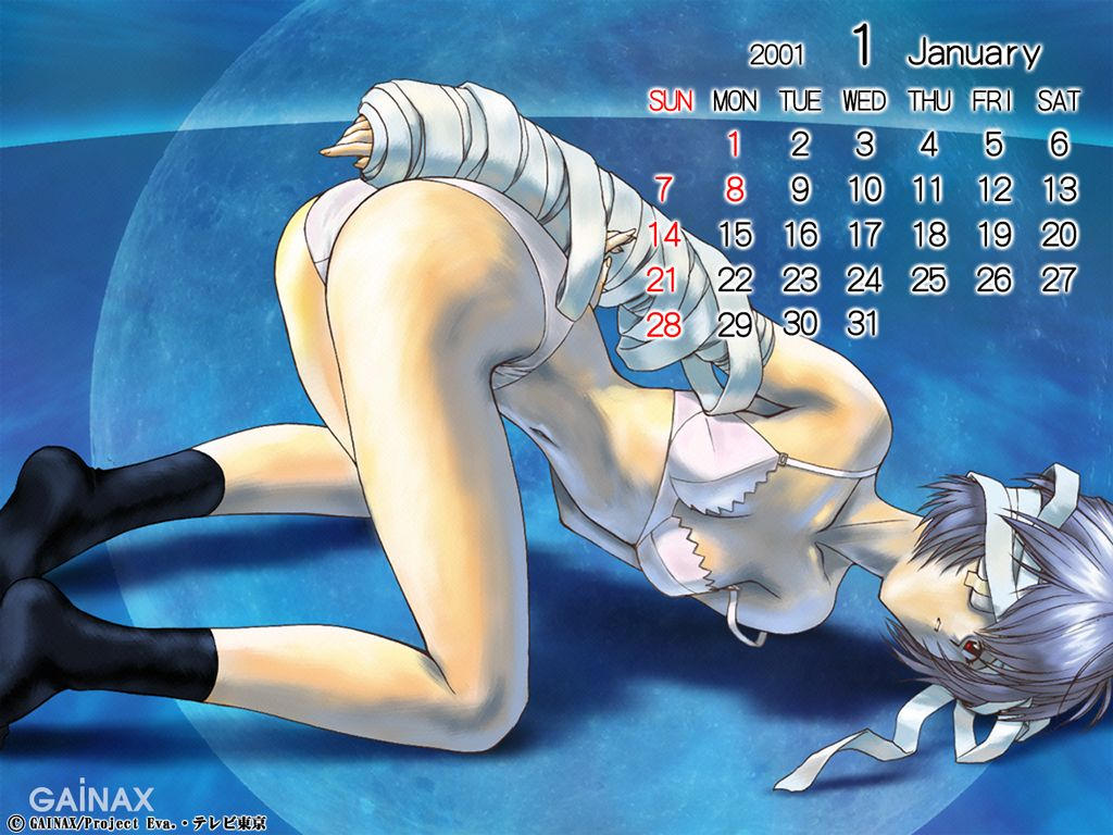 Ayanami Rei (Neon Genesis Evangelion) Rule 34 Image