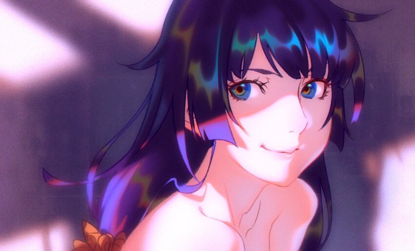 Senjougahara Hitagi (Bakemonogatari) Rule 34 Image