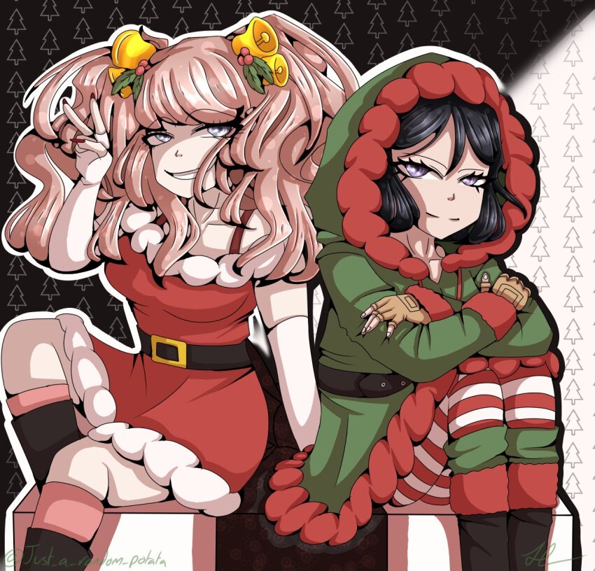 Enoshima Junko (Christmas) Rule 34 Image