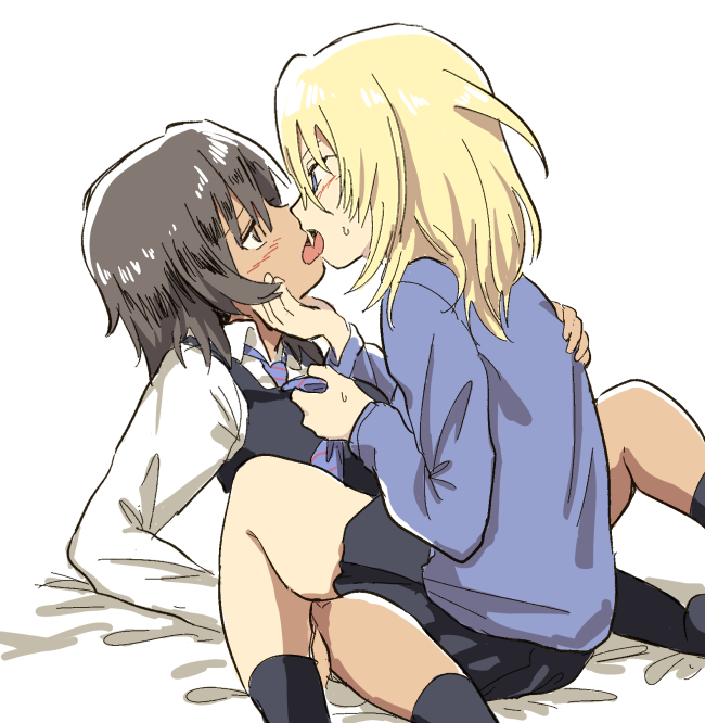 Andou (Girls Und Panzer) Rule 34 Image