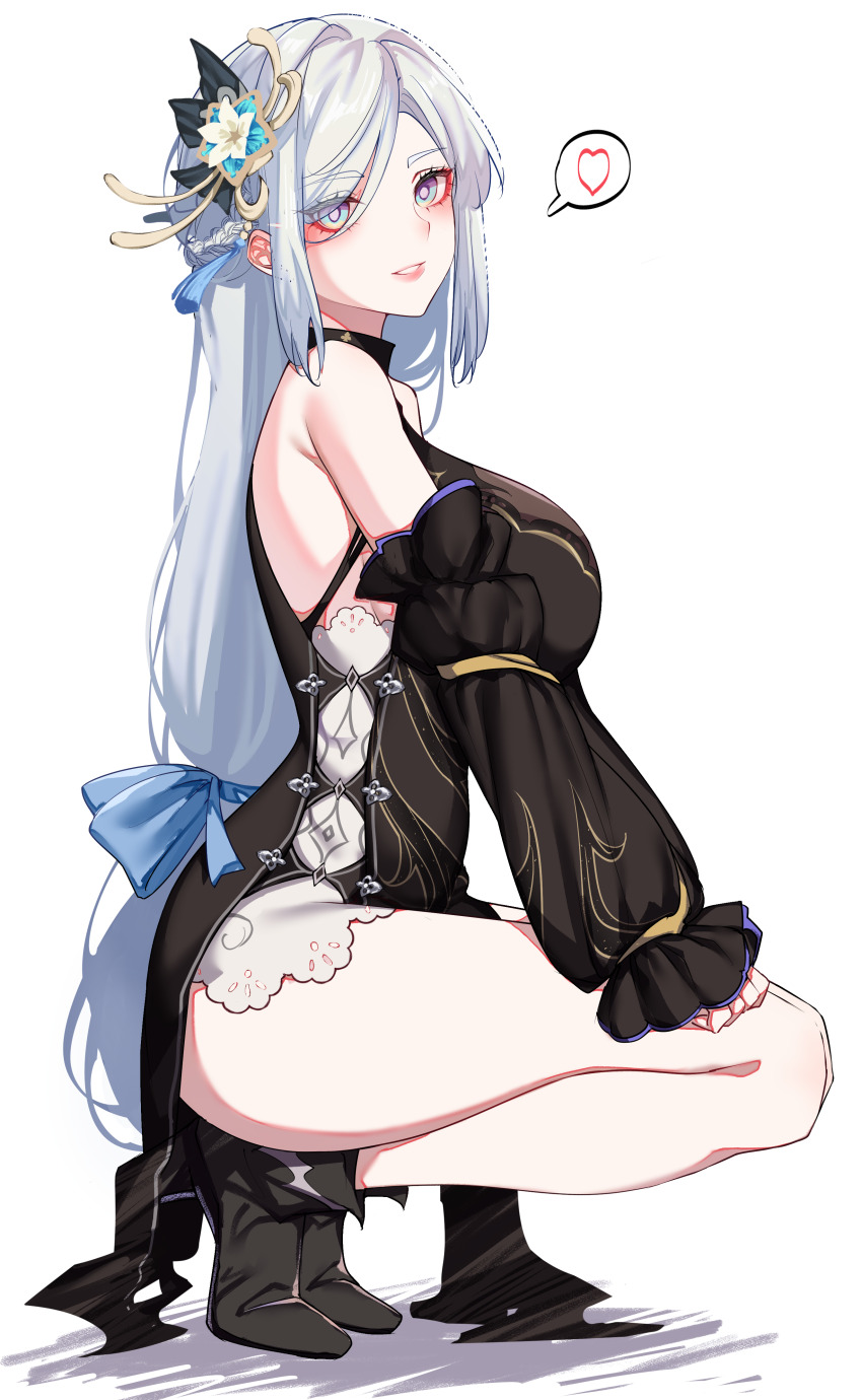 Shenhe (Frostflower Dew) (Genshin Impact) Rule 34 Image