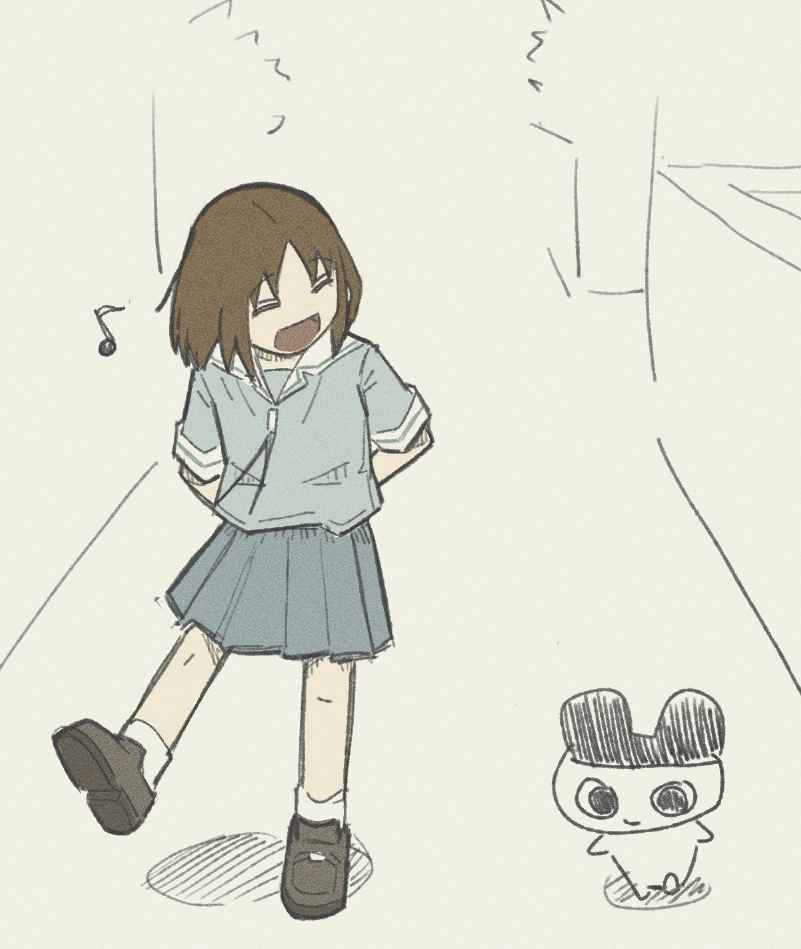 Mametchi (Azumanga Daioh'S School Uniform) Rule 34 Image