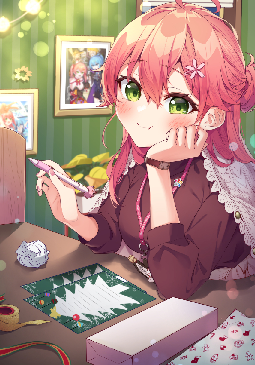Hoshimachi Suisei (Christmas) Rule 34 Image