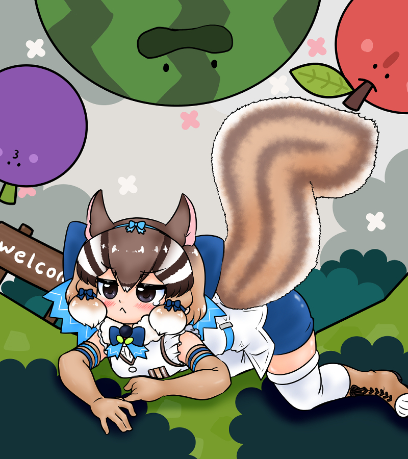 Siberian Chipmunk (Kemono Friends) Rule 34 Image
