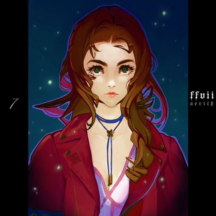 Aerith Gainsborough (Final Fantasy) Rule 34 Image