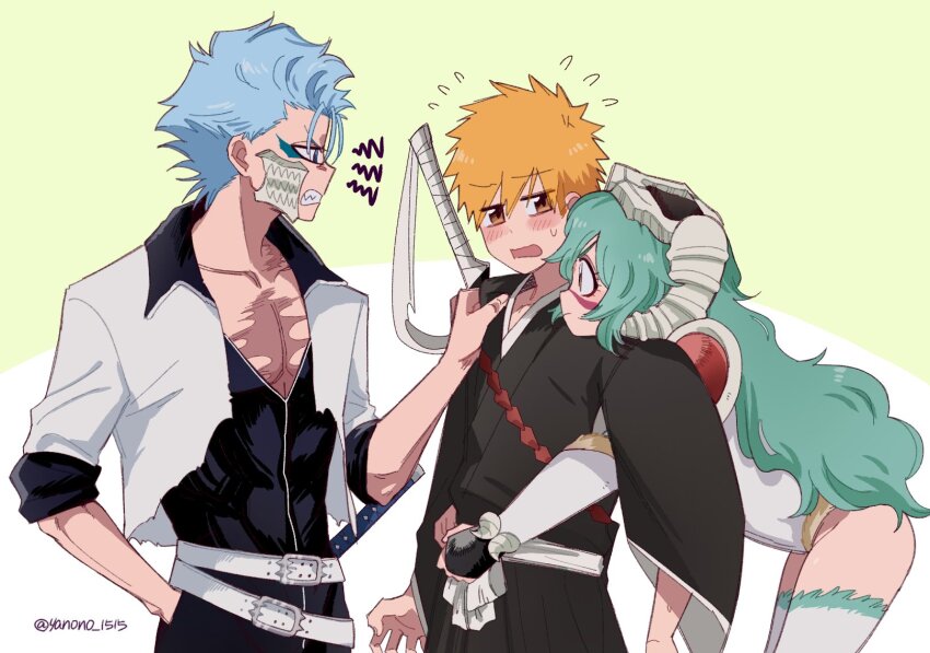 Grimmjow Jaegerjaquez (Bleach) Rule 34 Image