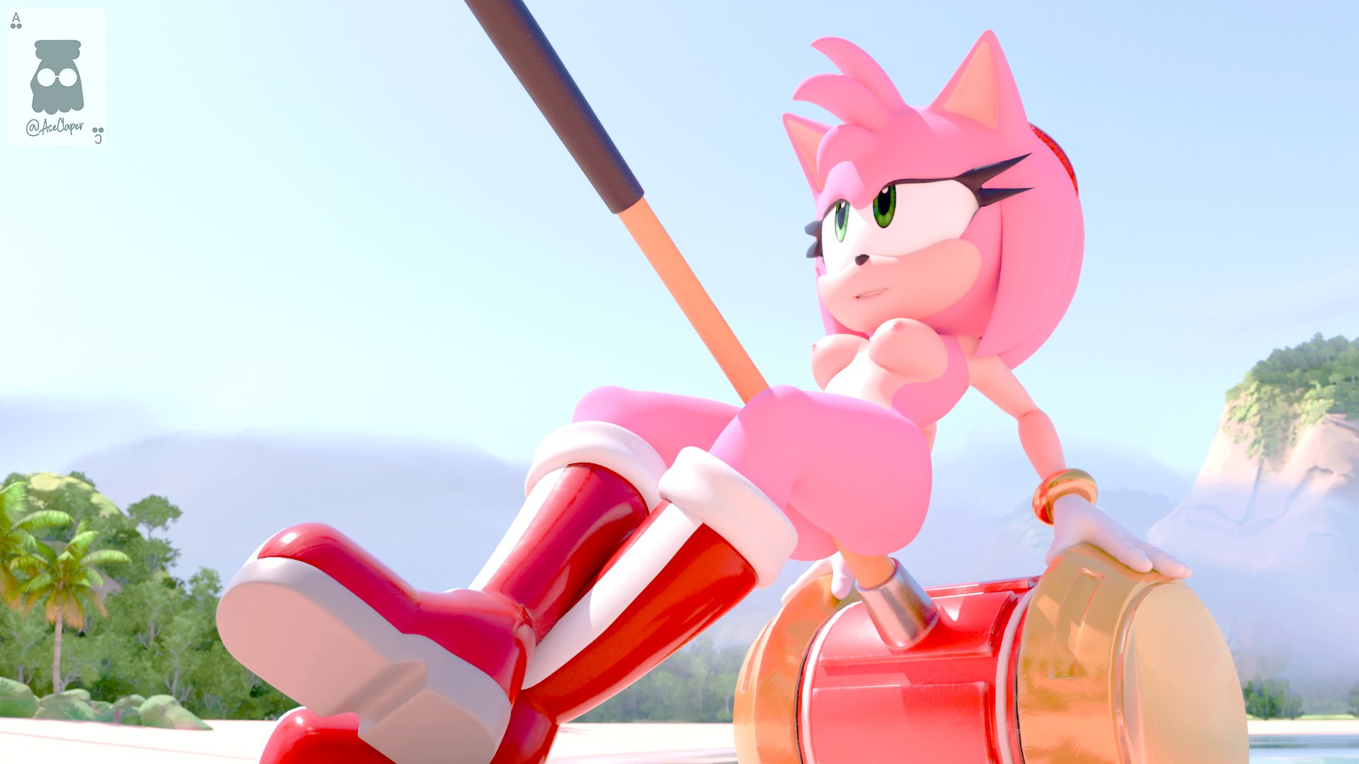 Amy Rose (Sonic (Series)) Rule 34 Image