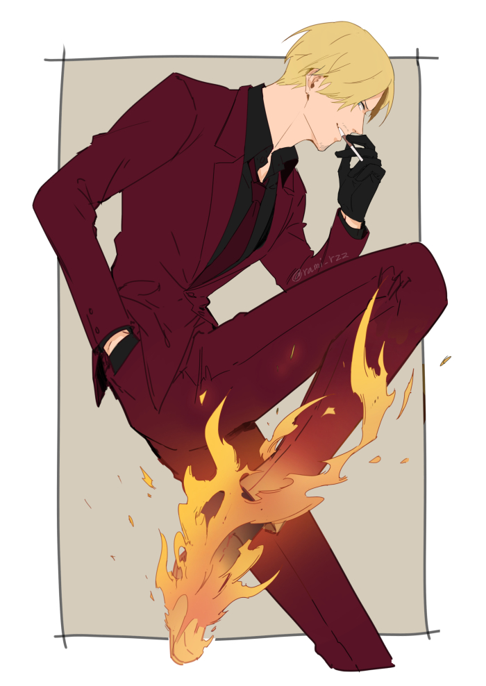 Sanji (One Piece) Rule 34 Image