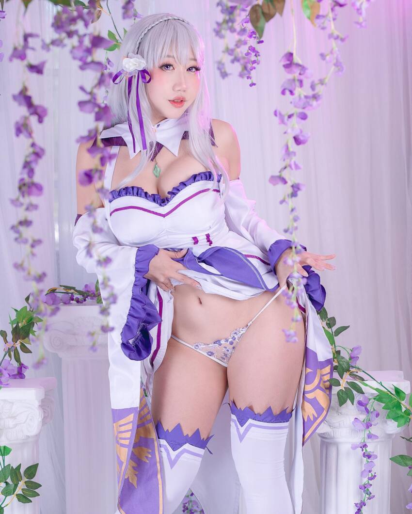 Emilia (Re:Zero) Rule 34 Image