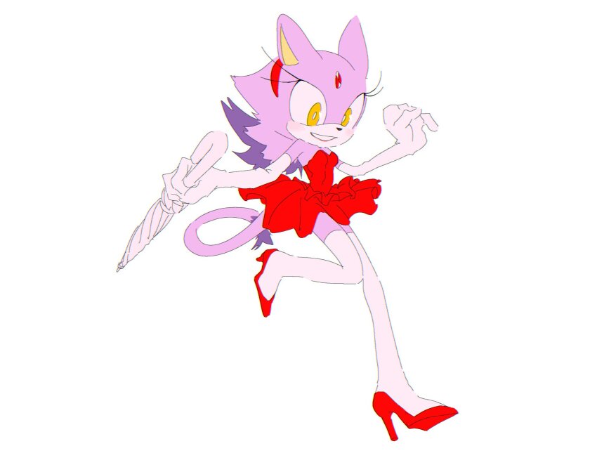 Blaze The Cat (Sonic (Series)) Rule 34 Image