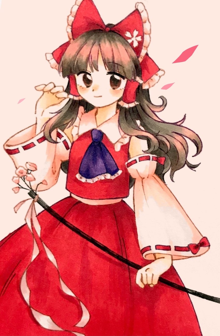 Hakurei Reimu (Phantasmagoria Of Flower View) Rule 34 Image