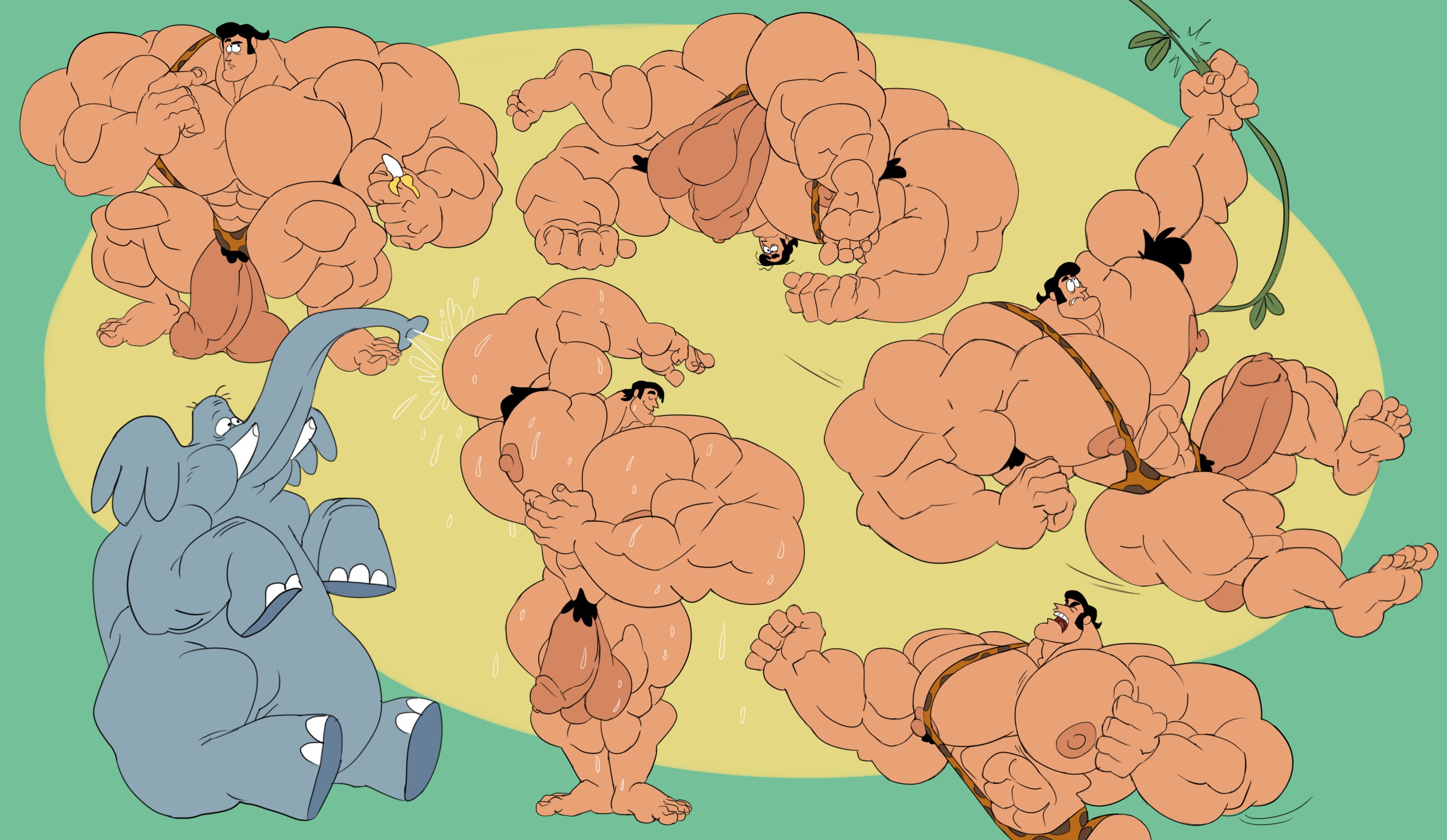 George (George Of The Jungle) Rule 34 Image