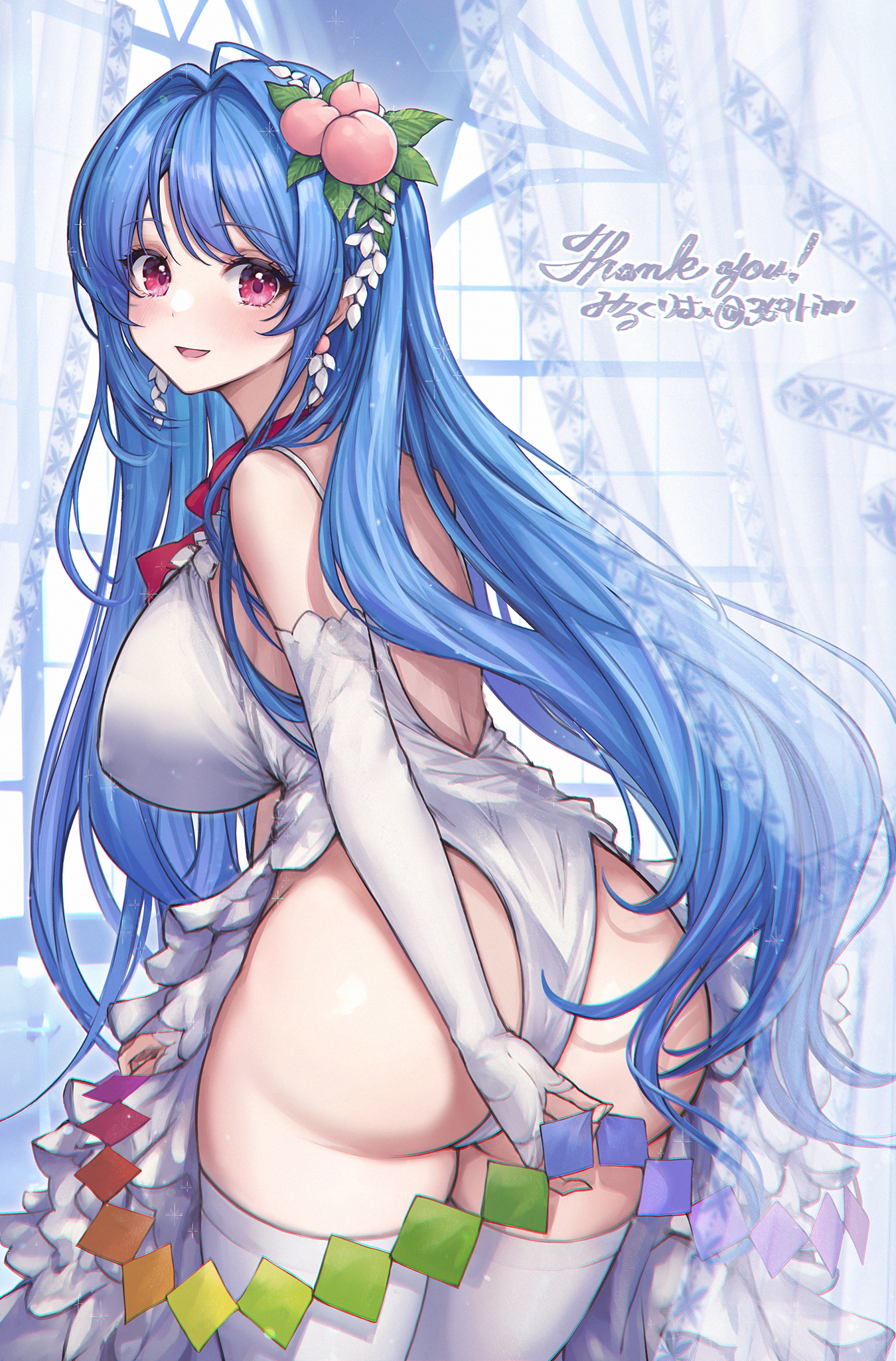 Hinanawi Tenshi (Touhou) Rule 34 Image