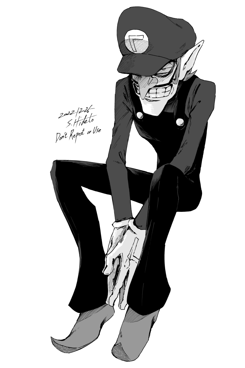 Waluigi (Mario (Series)) Rule 34 Image