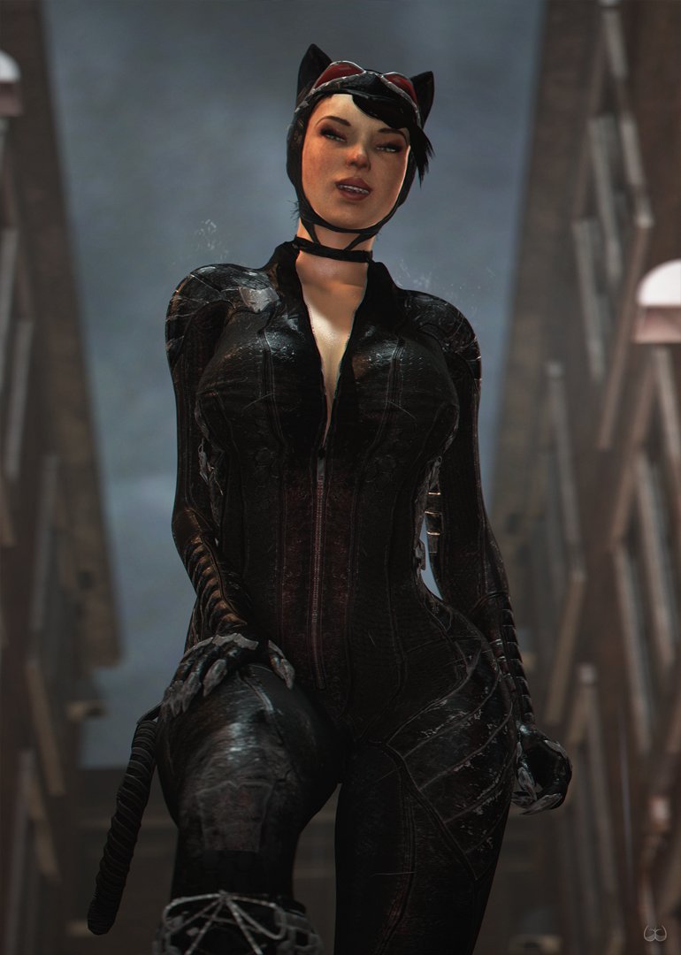 Catwoman (Batman: Arkham Knight) Rule 34 Image