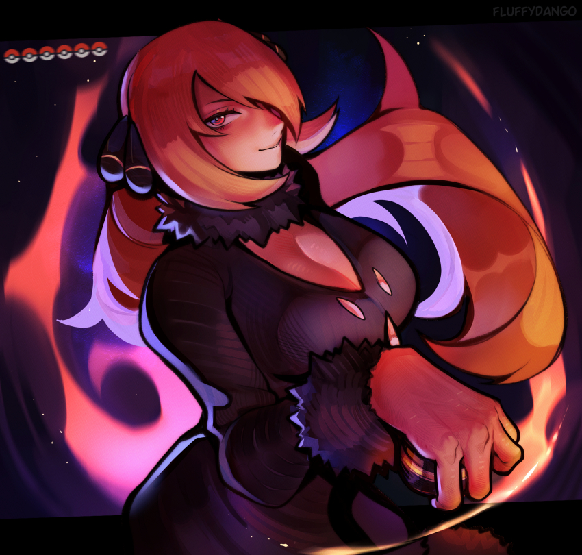 Cynthia (Pokemon) Rule 34 Image