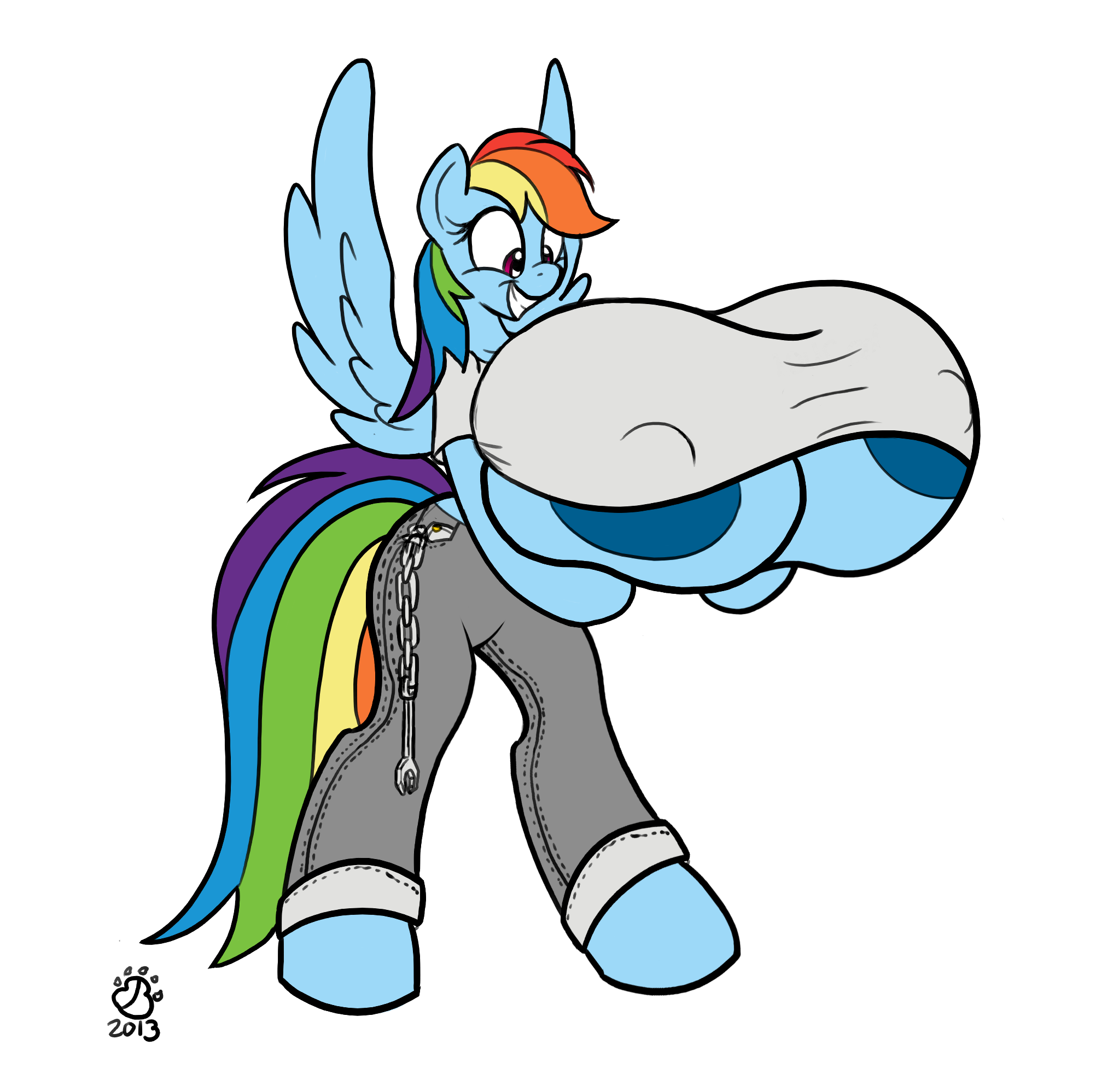 Rainbow Dash (Mlp) Rule 34 Image