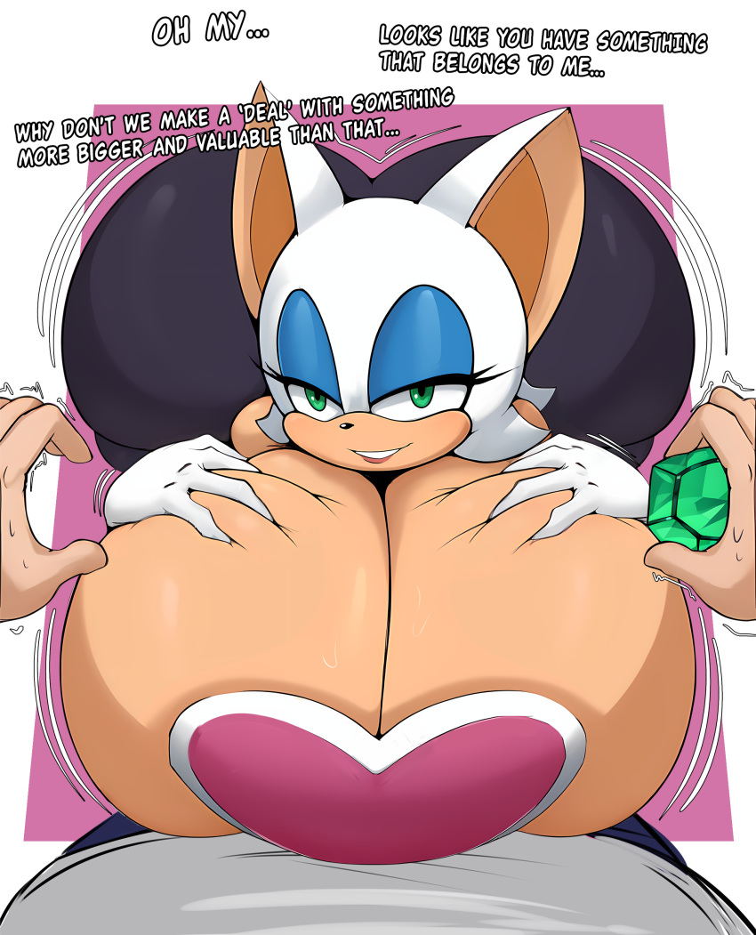 Rouge The Bat (Sonic (Series)) Rule 34 Image