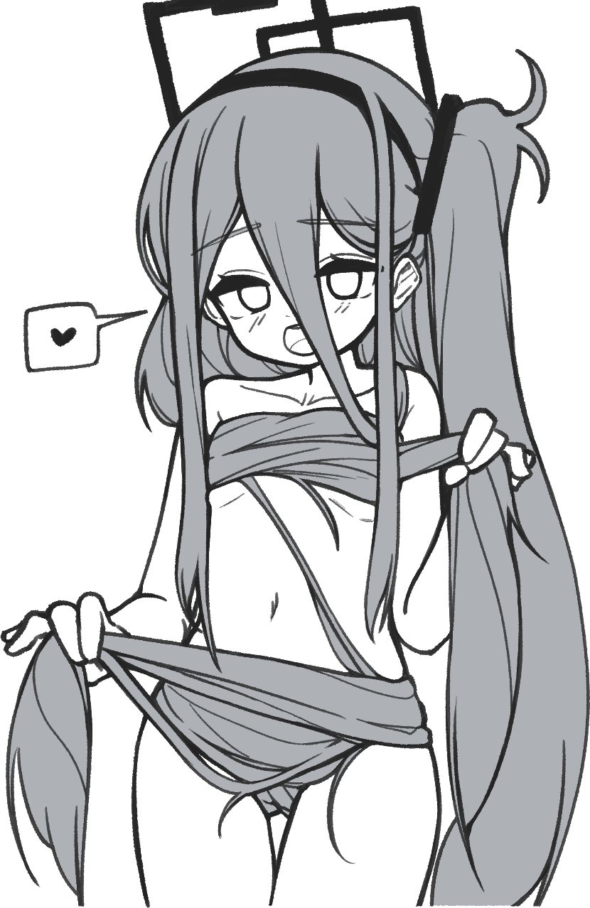 Aris (Blue Archive) Rule 34 Image