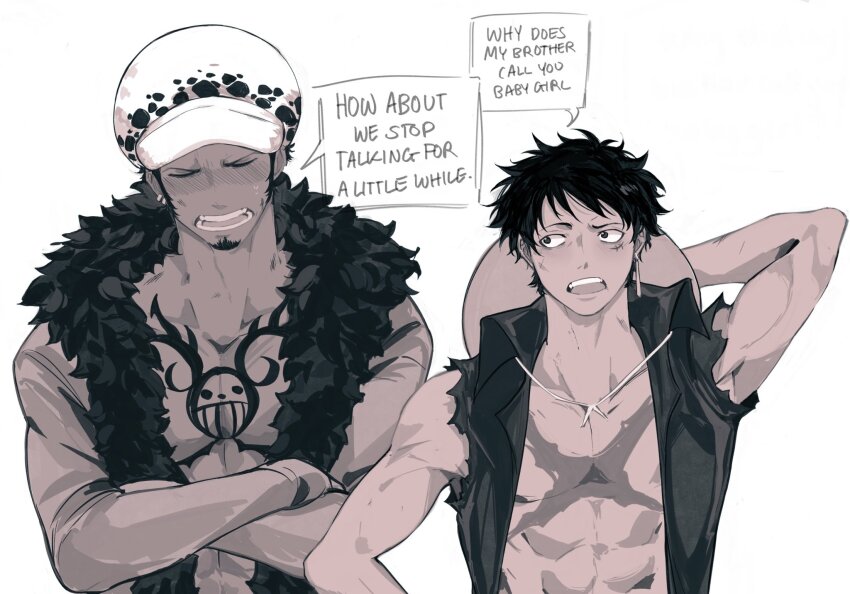 Trafalgar Law (Monkey D. Luffy) Rule 34 Image